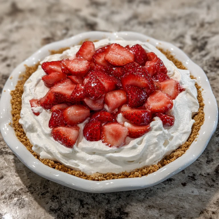 Strawberry Cool Whip Pie