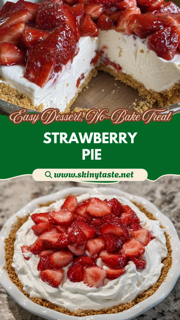 Strawberry Cool Whip Pie