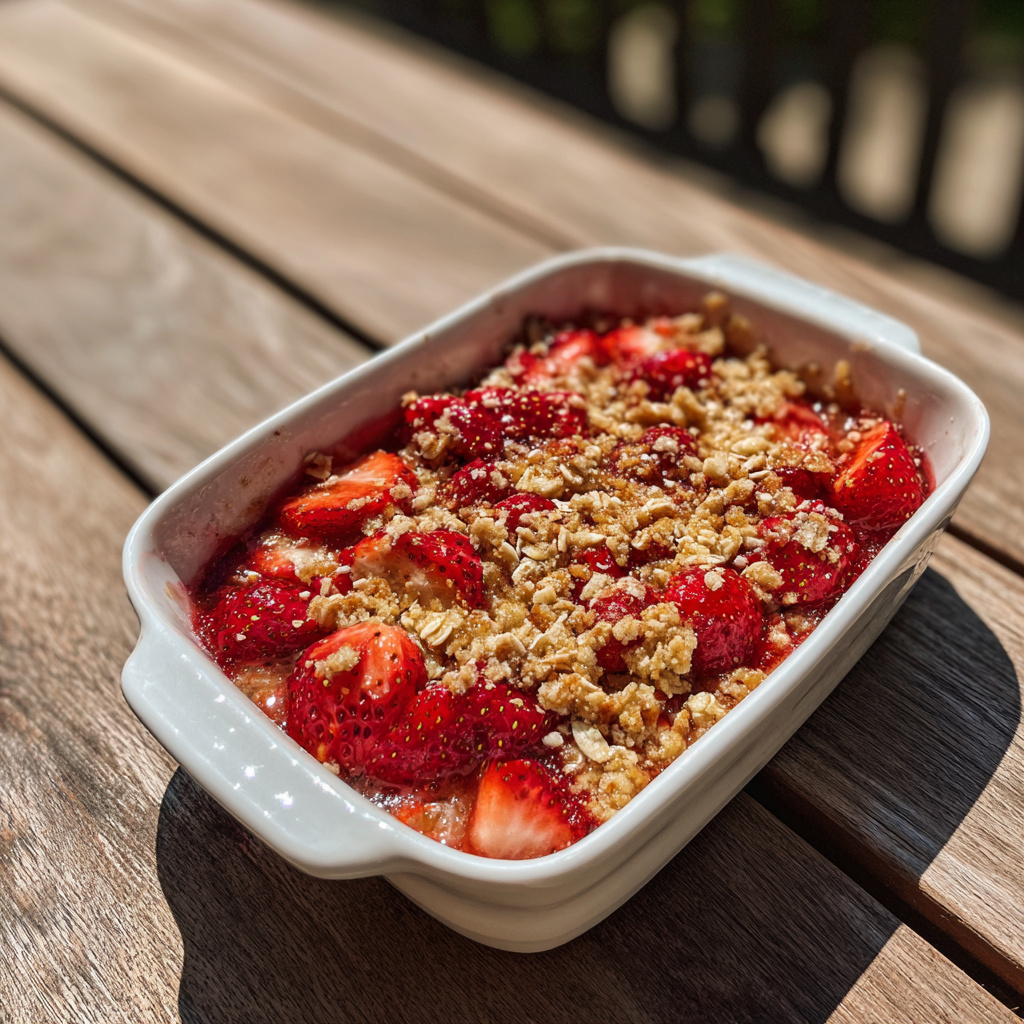 Strawberry Crisp Recipe