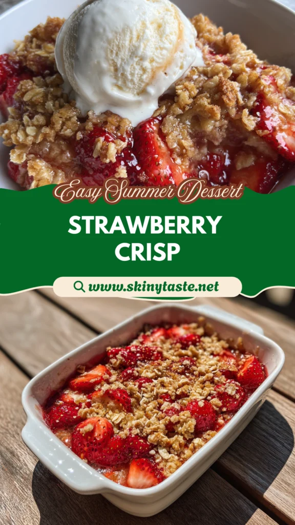 Strawberry Crisp Recipe