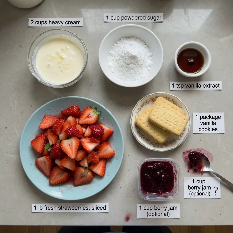 Easy Strawberry Shortcake Icebox Cake Recipe for Summer Delight 7 Strawberry Shortcake Icebox Cake