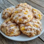 peach cobbler cookies