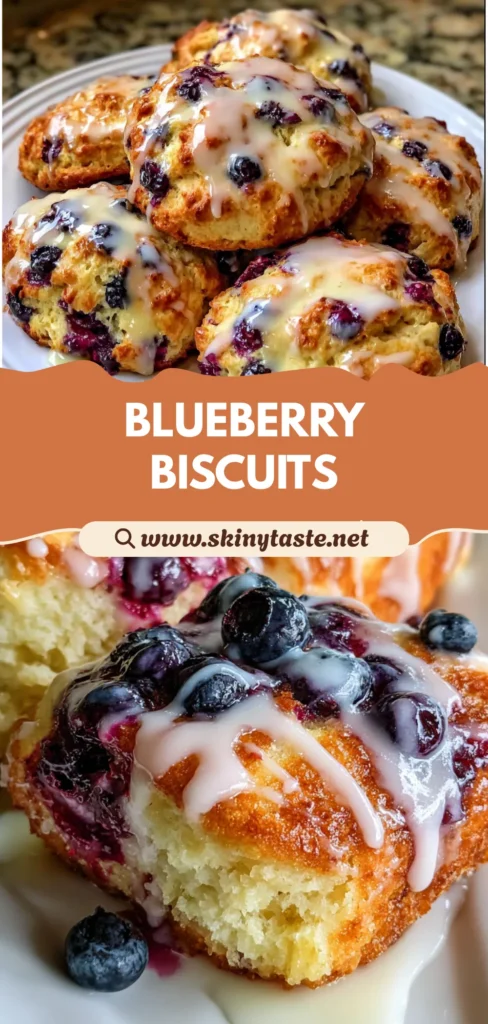 Blueberry Butter Swim Biscuits with Lemon Glaze Breakfast Recipe 10 Blueberry Butter Swim Biscuits with Lemon Glaze Breakfast Recipe