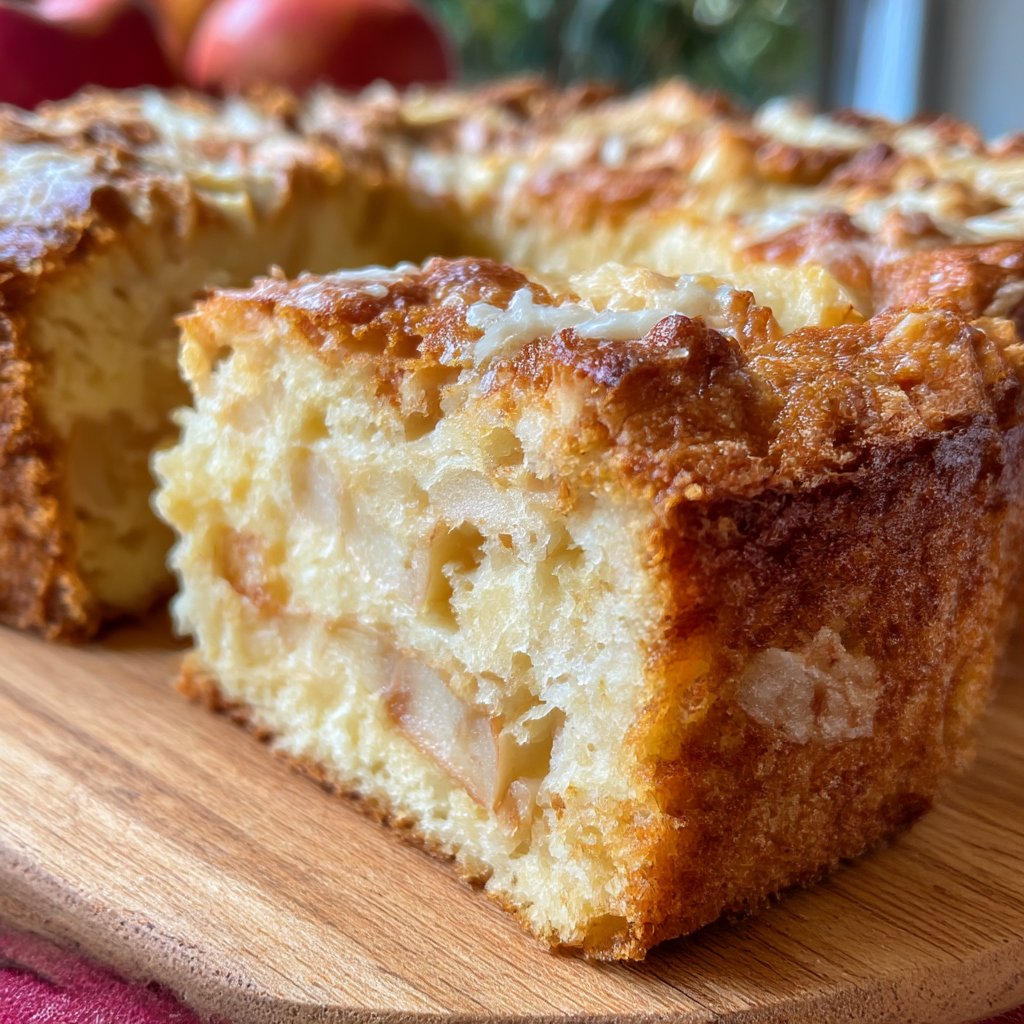 Apple Yogurt Soft Winter Cake