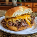 Beef and Cheddar Sandwich
