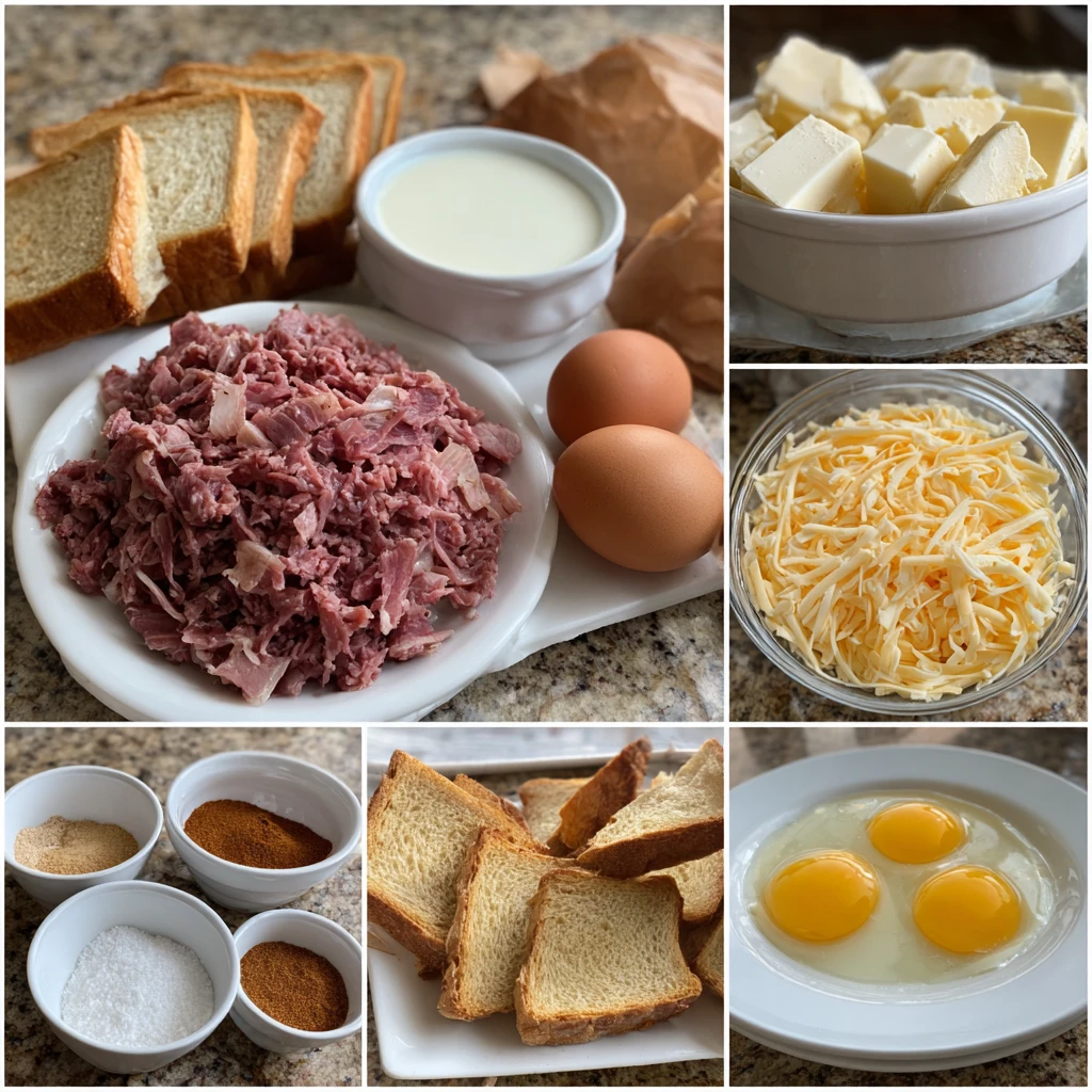 Breakfast Casserole with Smoked Beef gives an easy, tasty brunch
