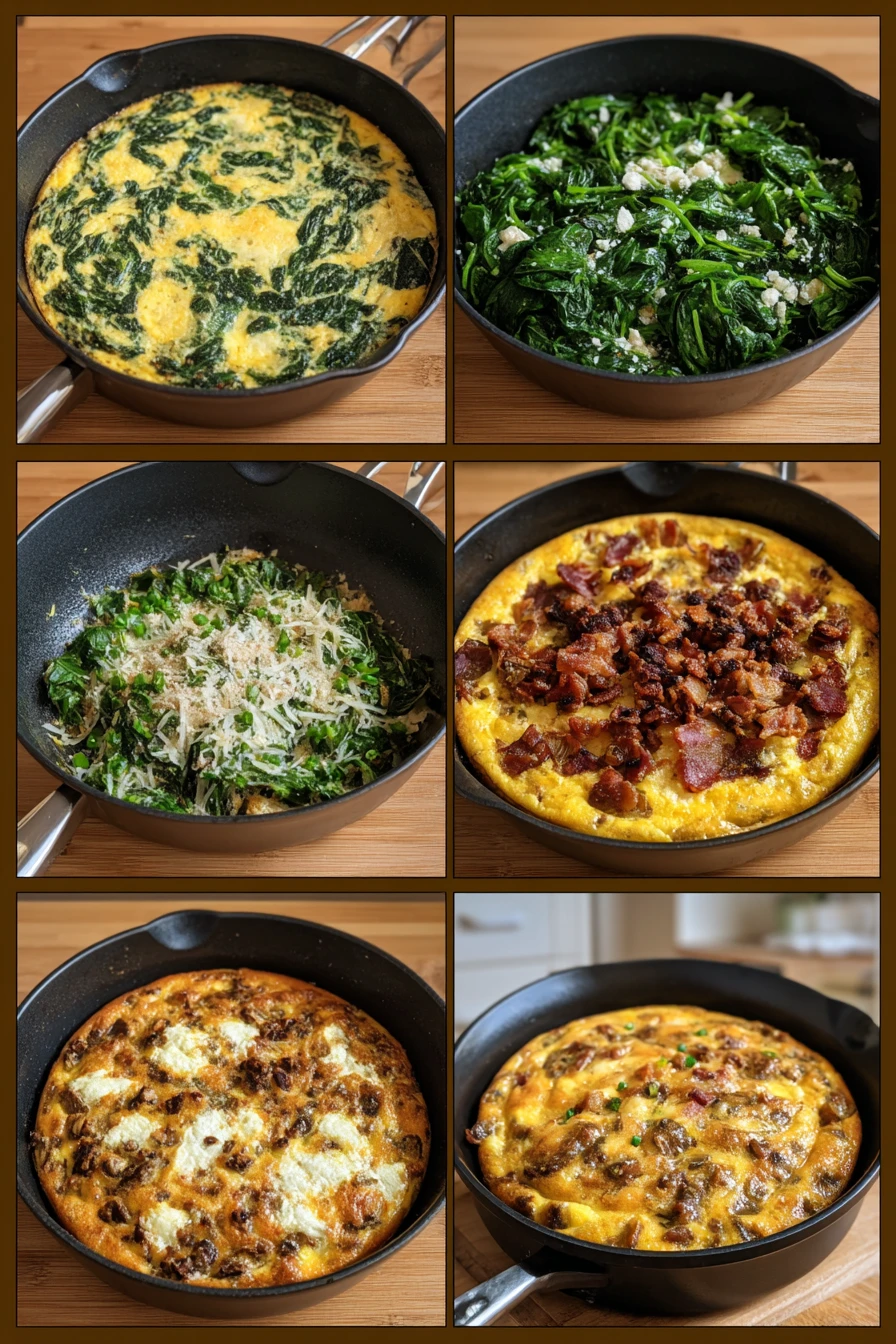 Breakfast Casserole with Spinach and Cheese is an Easy, Delicious Dish 8 Breakfast ßCasserole with Spinach and Cheese