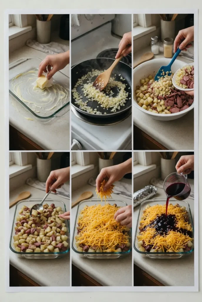 Cheesy Smoked Beef Potato Casserole – Easy Comfort Dinner Recipe 8 Cheesy Smoked Beef Potato Casserole