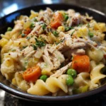 Chicken Pot Pie Pasta Crock Pot