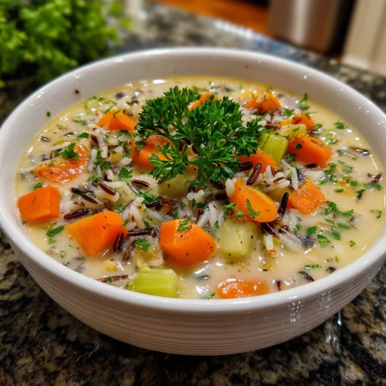Creamy Wild Rice Soup