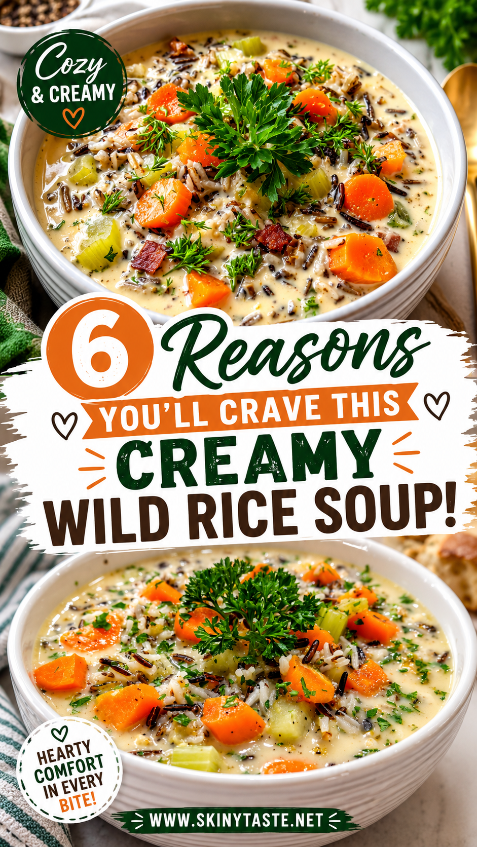 Creamy Wild Rice Soup Comforting Slow Cooker Recipe for Busy Weeknights 10 Creamy Wild Rice Soup