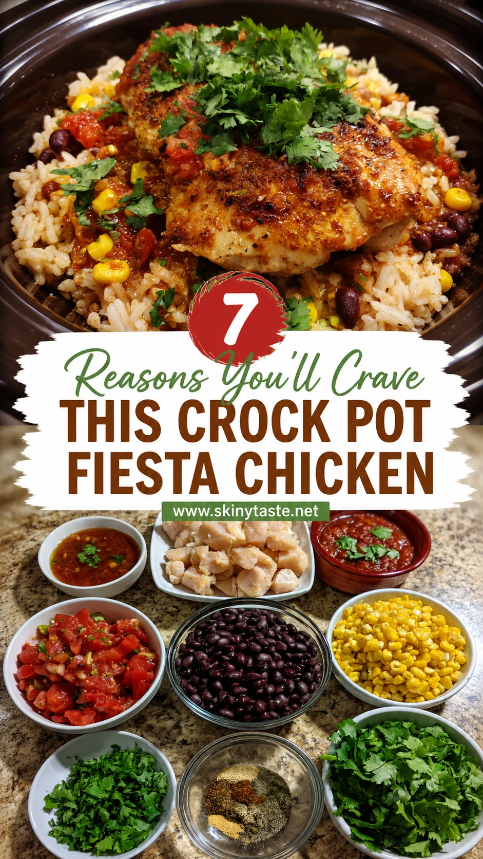 Crock Pot Fiesta Chicken