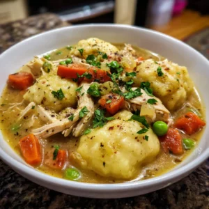 Crockpot Chicken And Dumplings