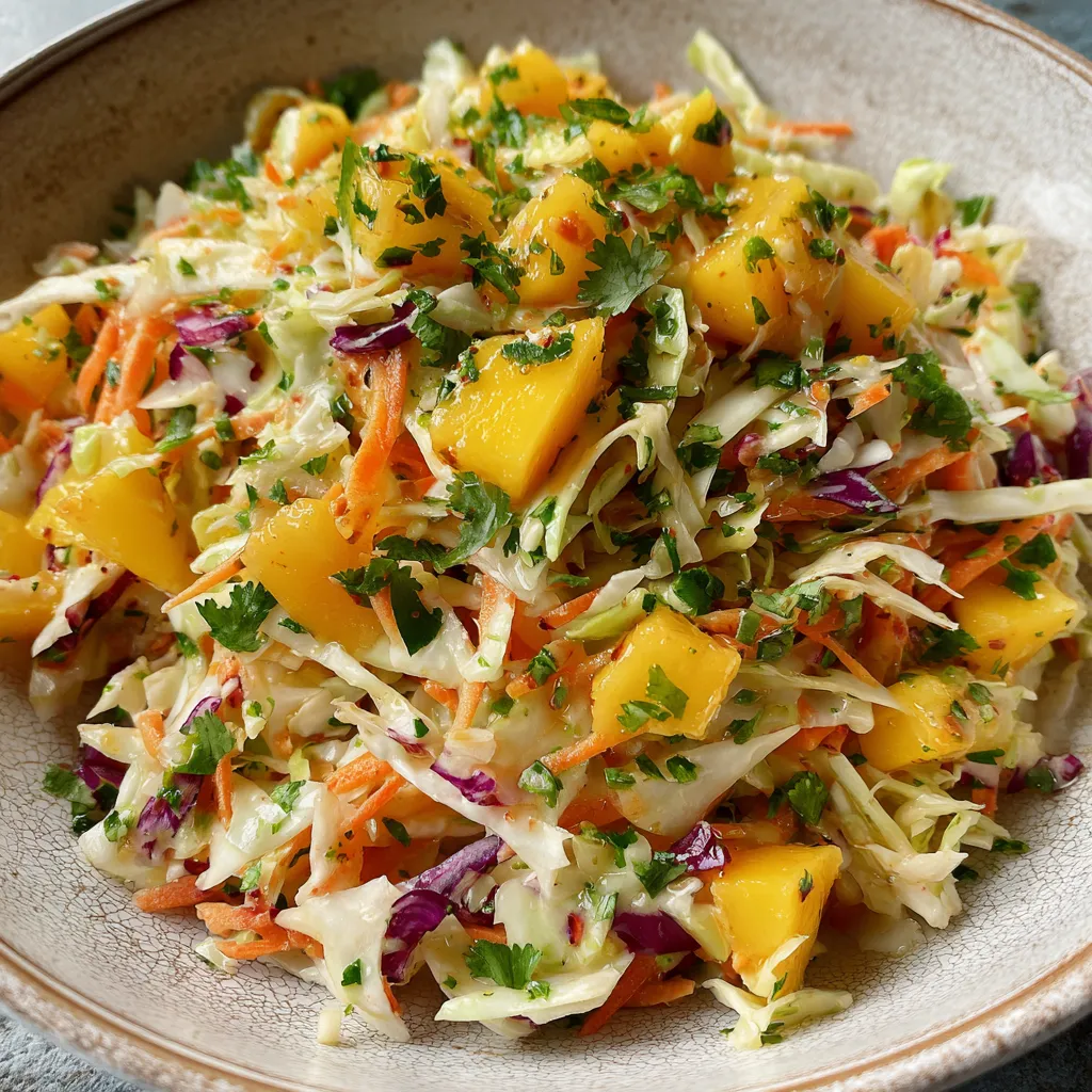 Delicious Mango Slaw