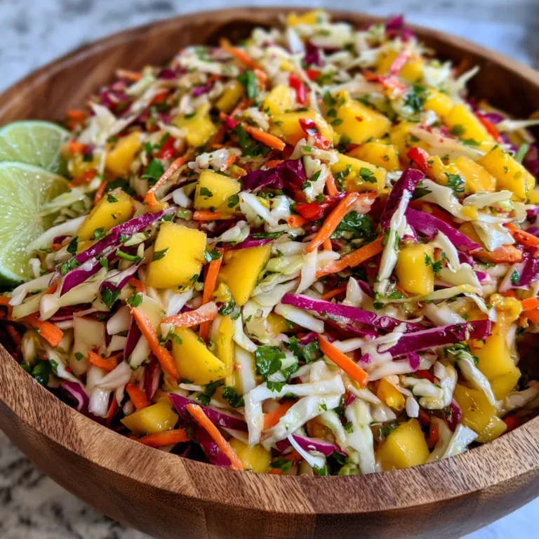 Delicious Mango Slaw