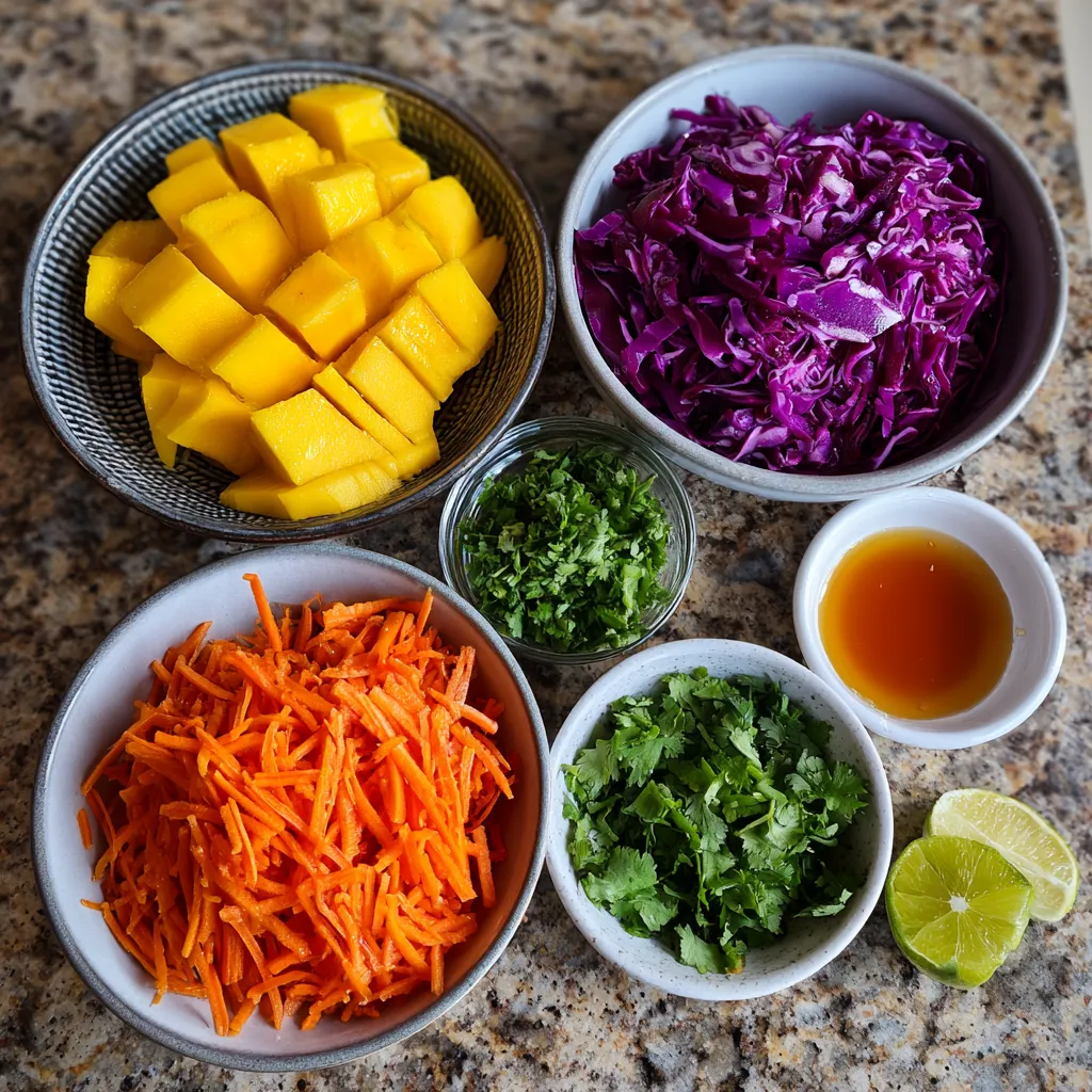 Delicious Mango Slaw