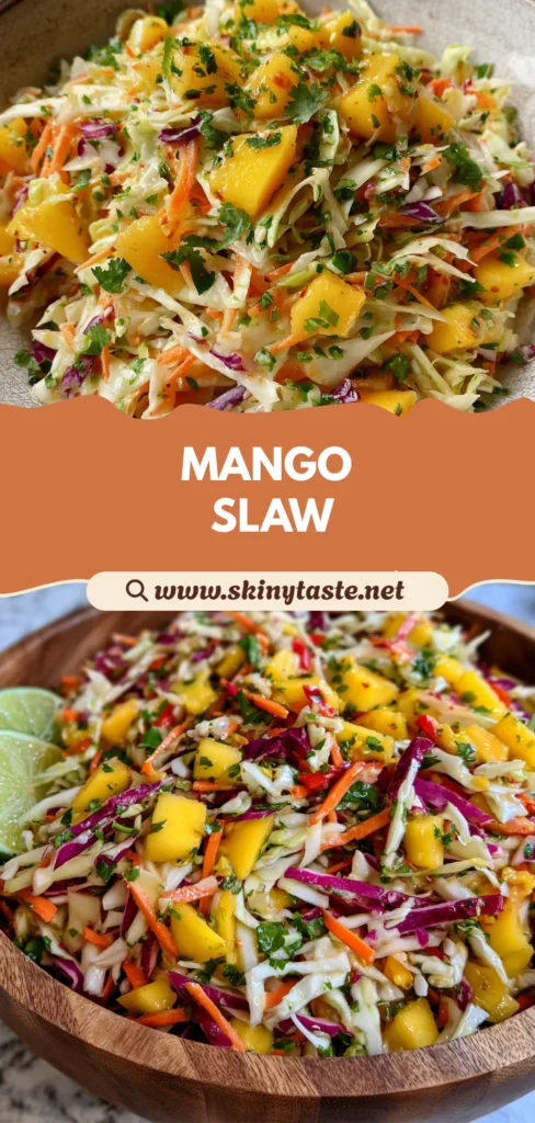 Delicious Mango Slaw
