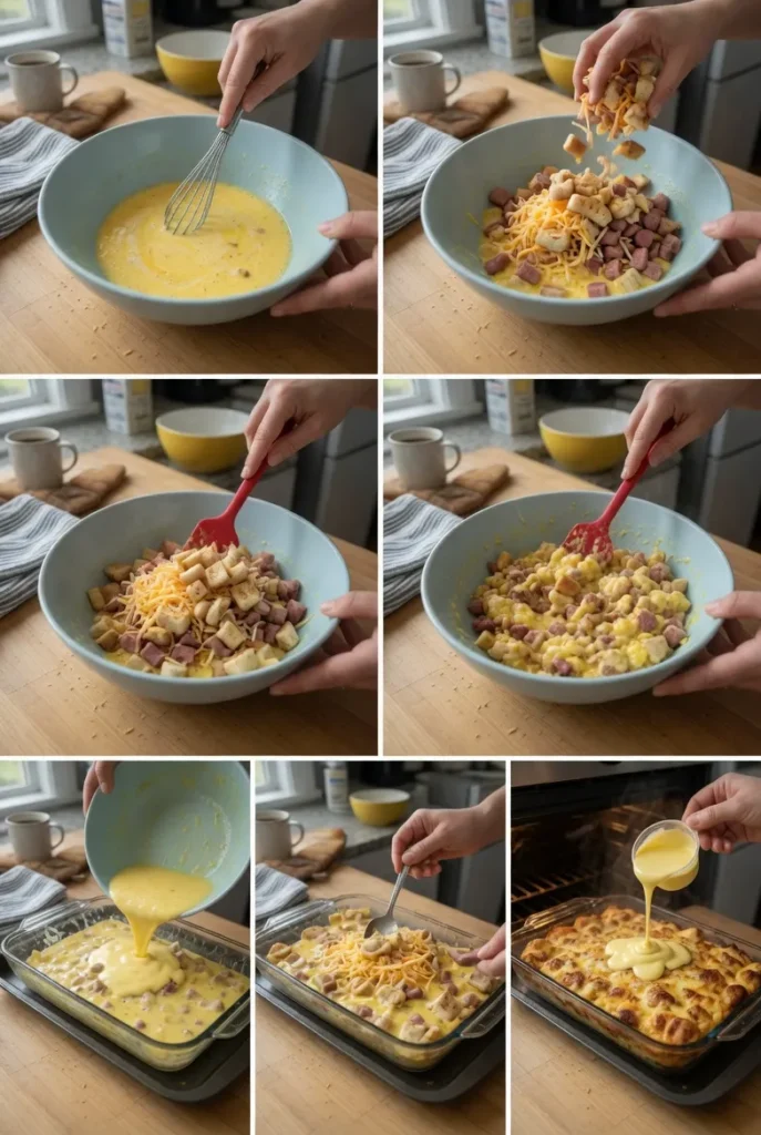 Easy Eggs Benedict Casserole Recipe for Brunch – 8 Servings 8 Eggs Benedict Casserole