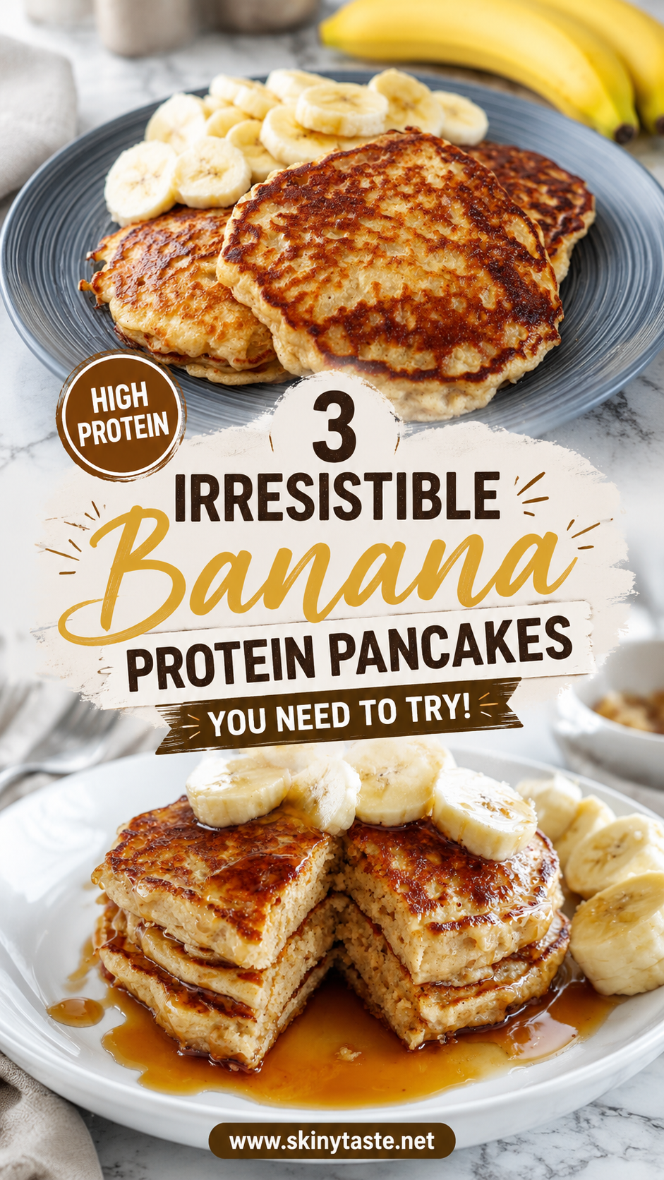 Flourless Banana Protein Pancakes are a fluffy high‑protein breakfast 10 Flourless Banana Protein Pancakes