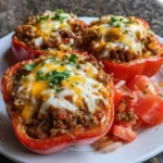 High Protein Unstuffed Peppers