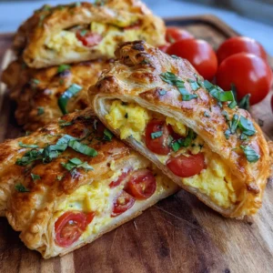 Homemade Breakfast Hot Pockets
