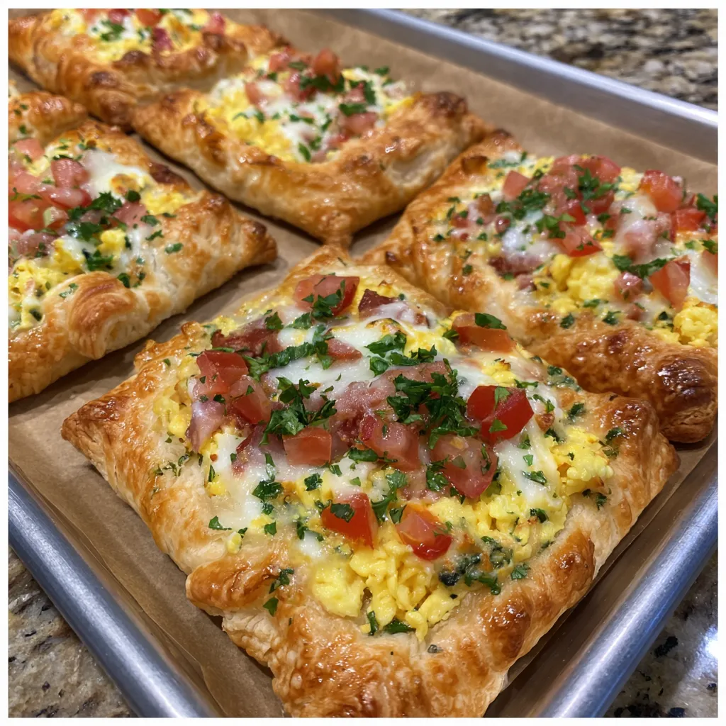 Homemade Breakfast Hot Pockets