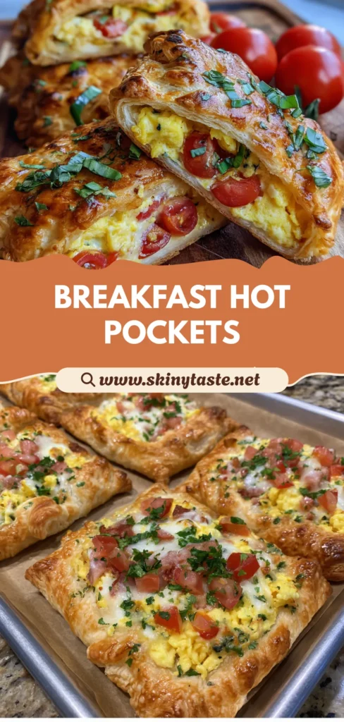 Homemade Breakfast Hot Pockets