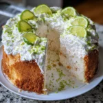 Key Lime Angel Food Cake