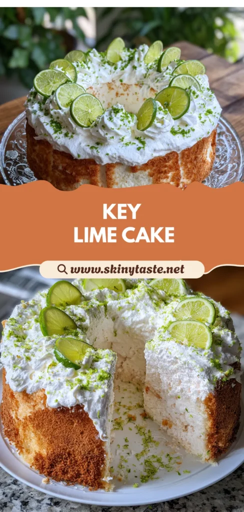 Fluffy Key Lime Angel Food Cake Recipe – Easy Summer Dessert 10 Key Lime Angel Food Cake