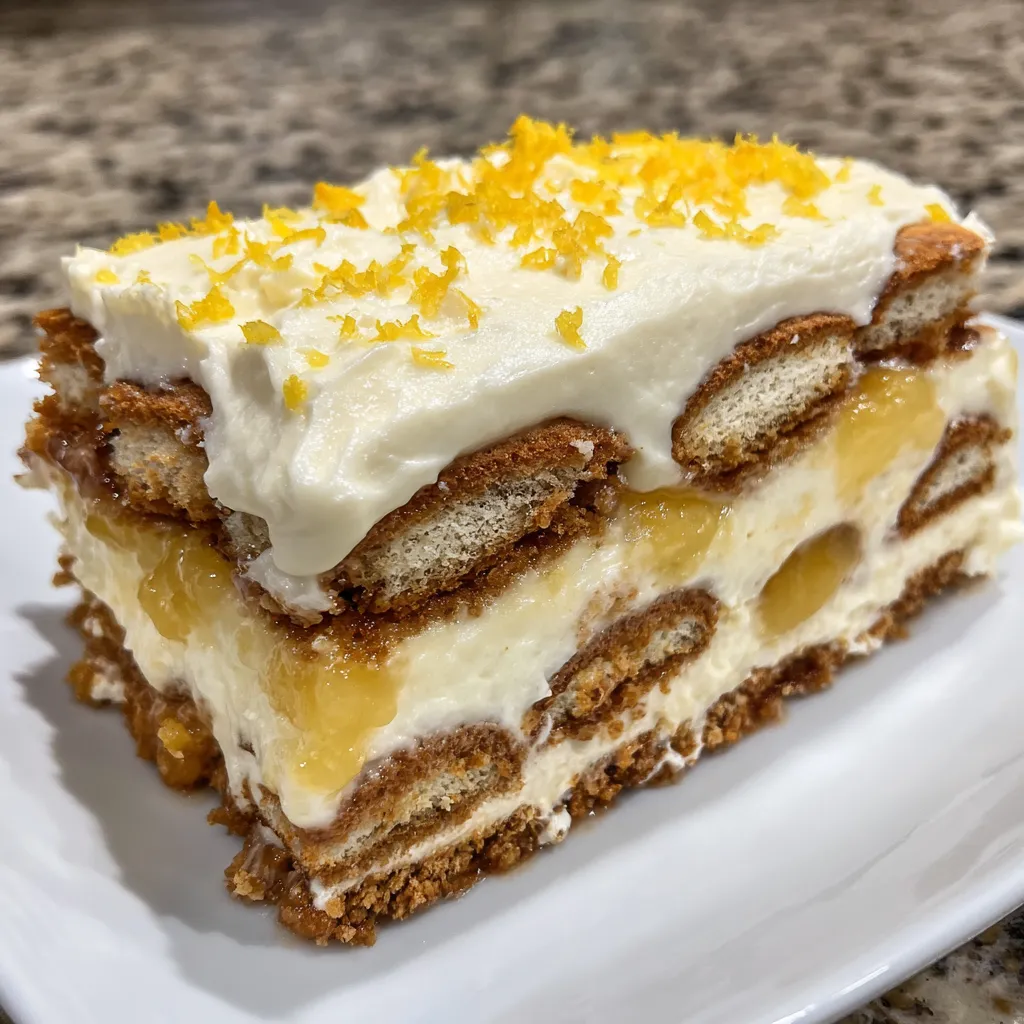 Lemon Tiramisu