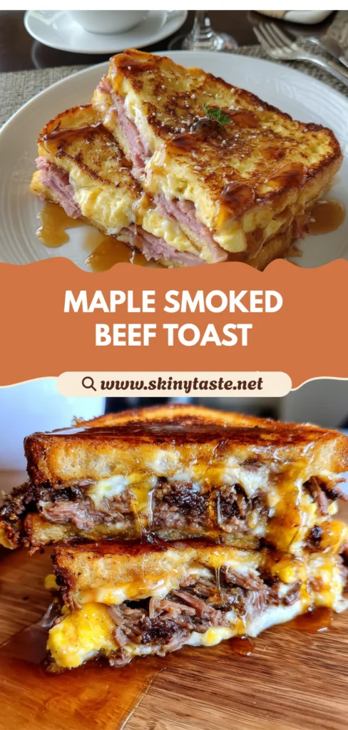 Maple Smoked Beef Toast: Easy Breakfast Recipe with Sweet Syrup 10 Maple Smoked Beef Toast