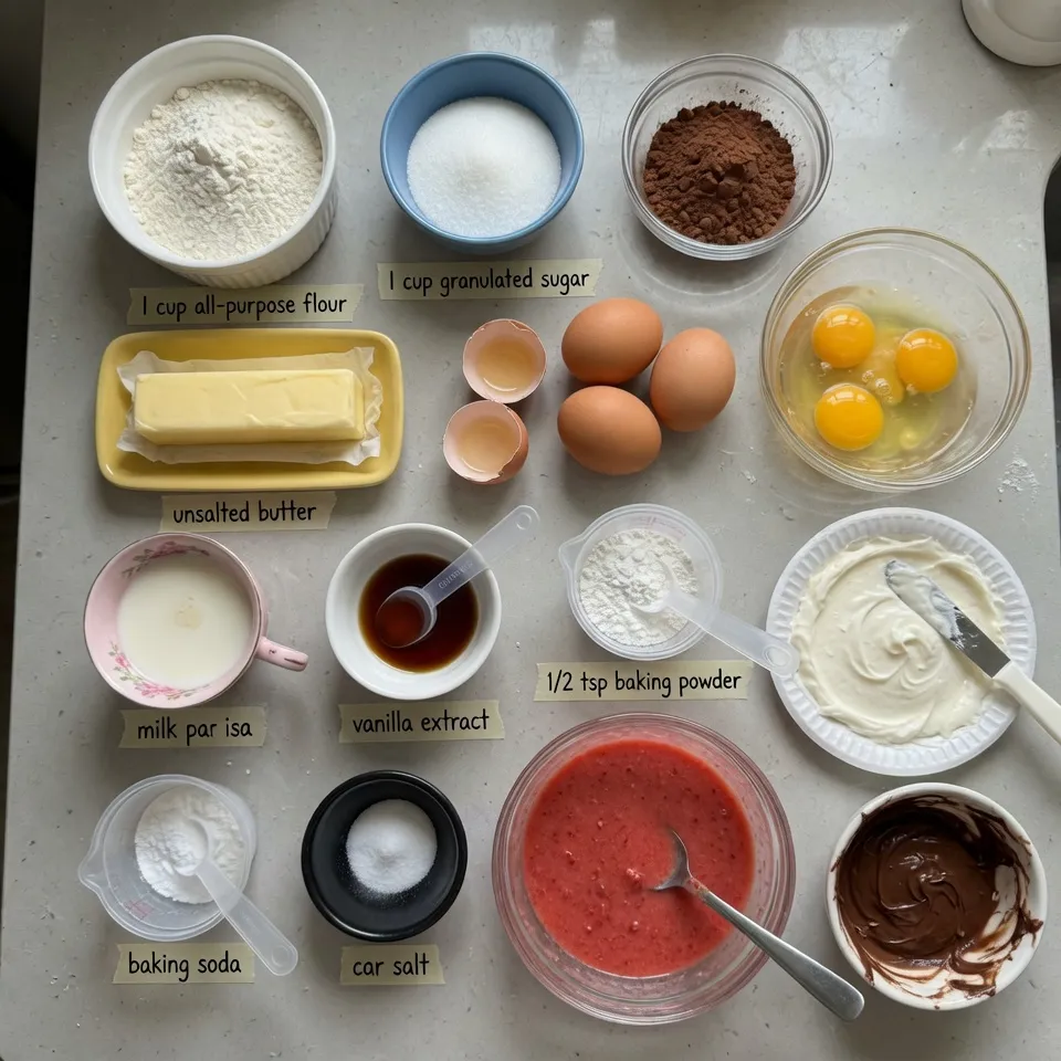 Neapolitan Cake Recipe: Easy 3‑Layer Chocolate, Strawberry & Vanil 7 Neapolitan Cake