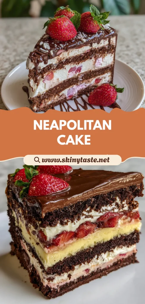 Neapolitan Cake Recipe: Easy 3‑Layer Chocolate, Strawberry & Vanil 10 Neapolitan Cake
