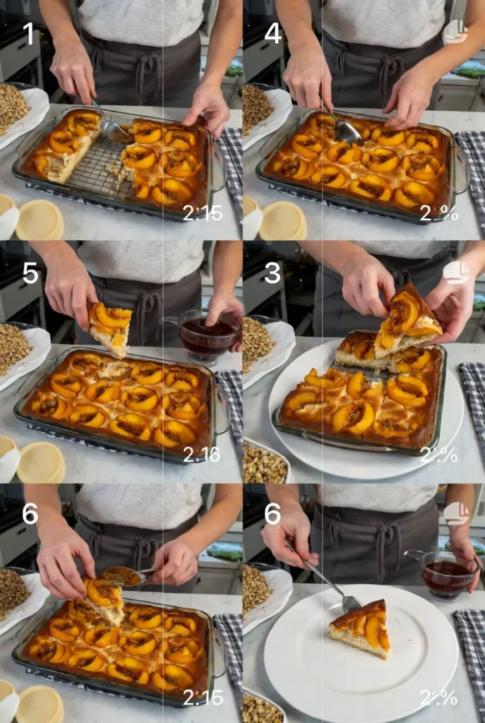 Peaches and Cream Crumble Bars: Easy Summer Dessert Recipe for All 8 Peaches and Cream Crumble Bars