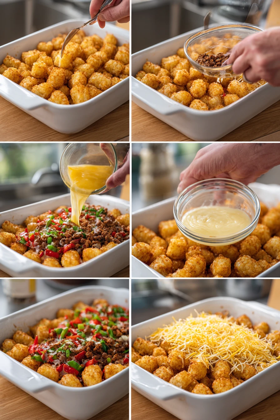 Tater Tot Breakfast Casserole
