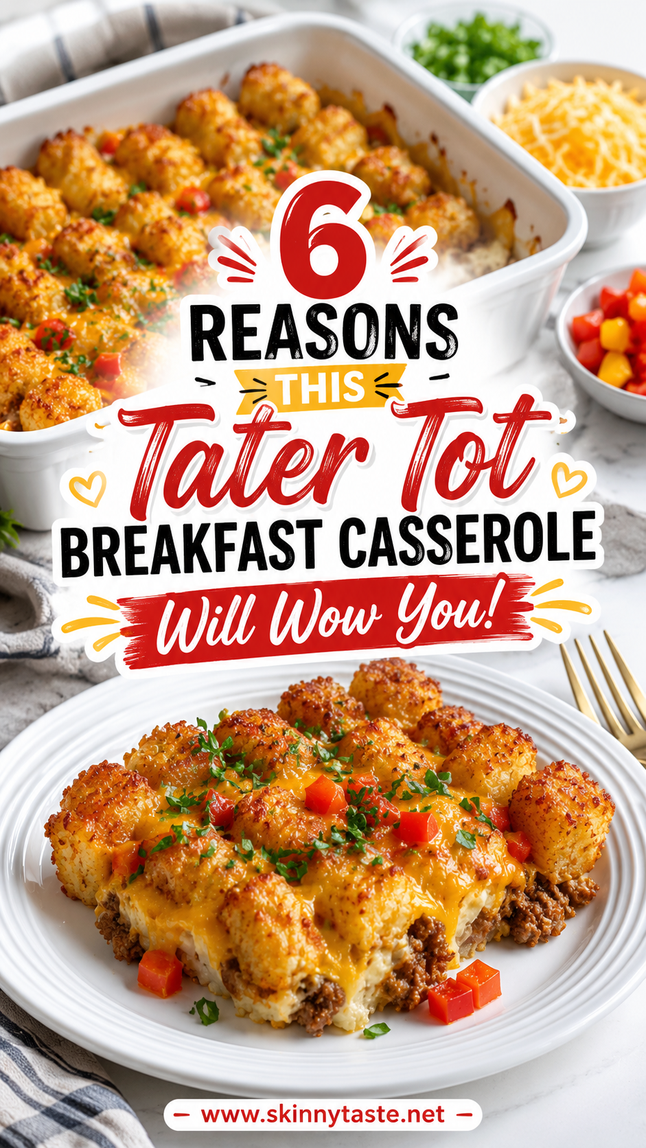 Tater Tot Breakfast Casserole