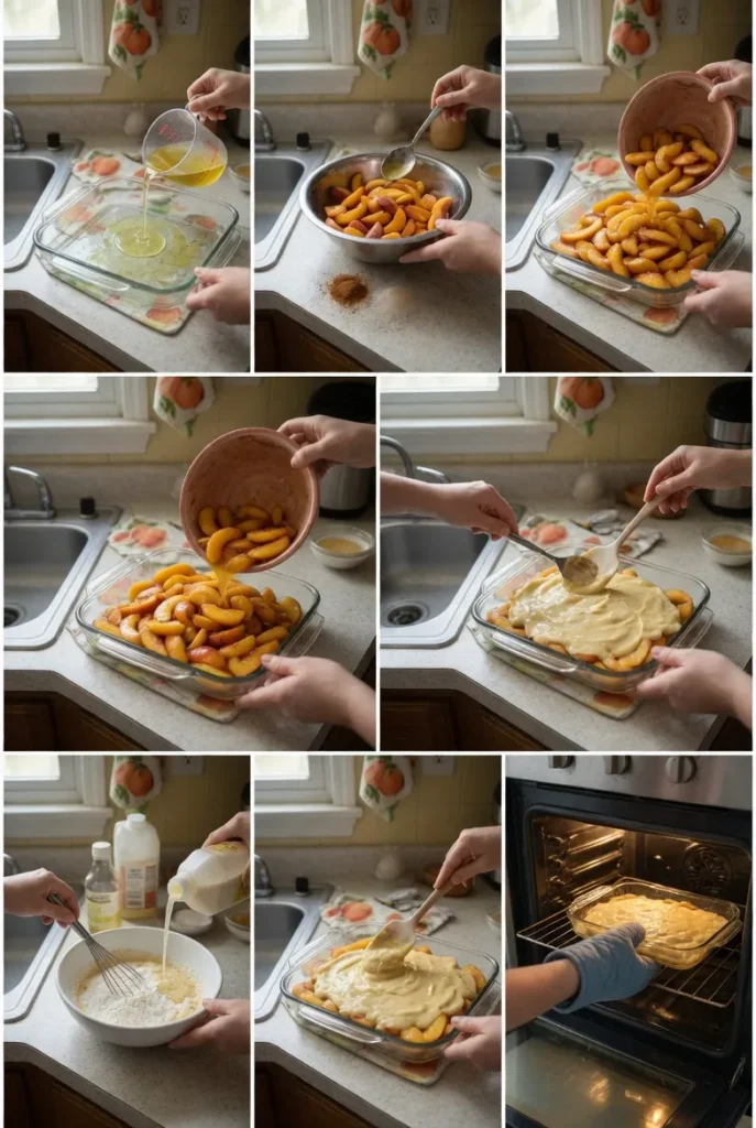Vegan Peach Cobbler Recipe: Easy Summer Dessert with Fresh Peaches 8 Vegan Peach Cobbler