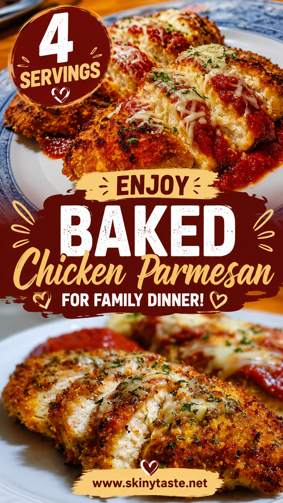 Baked Chicken Parmesan Recipe delivers a crispy, cheesy dinner for families 11 Baked Chicken Parmesan Recipe