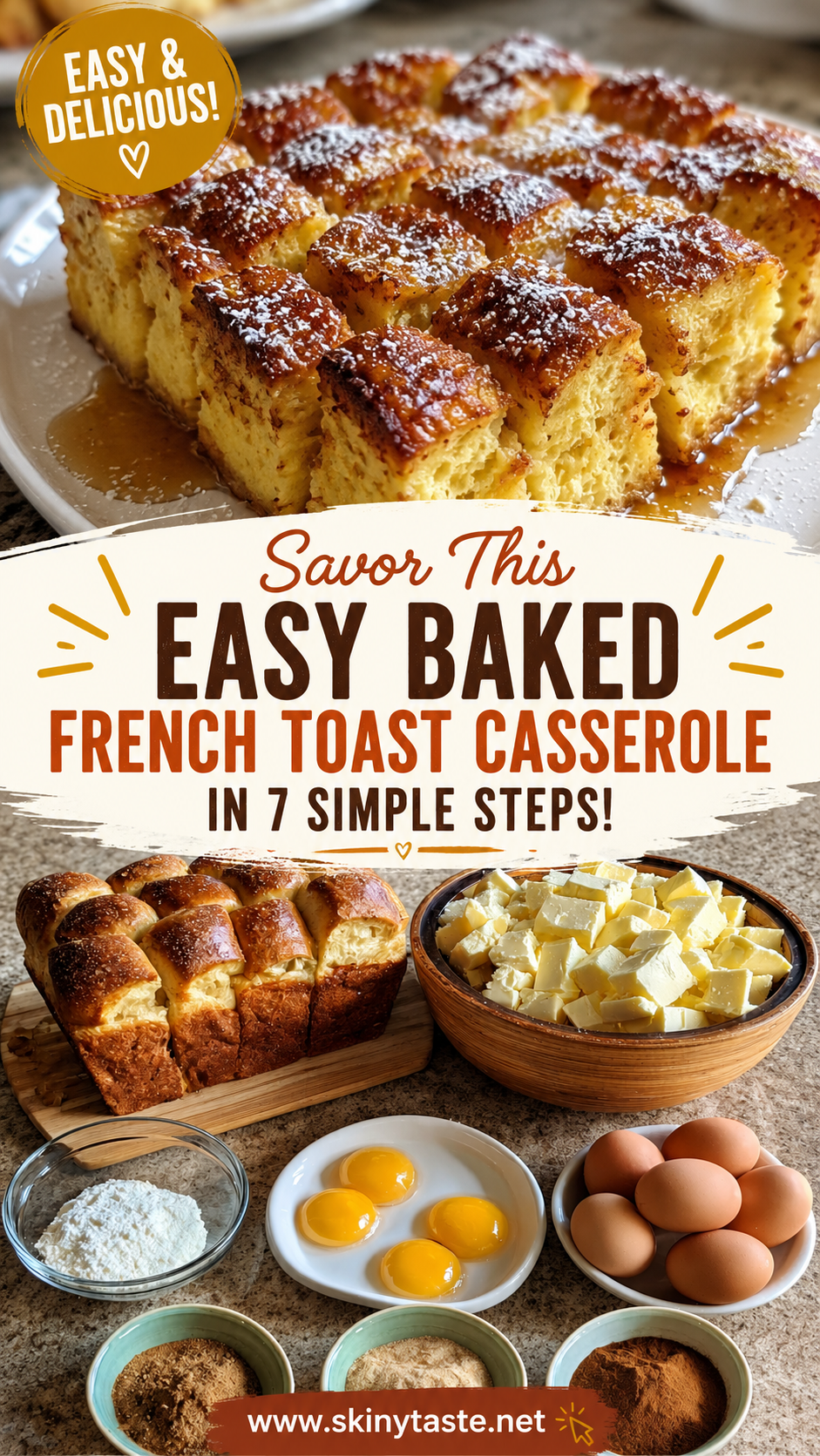 Easy Baked French Toast Casserole Brings Cozy Sweet Breakfast Joy Every Day 9 Baked French Toast Casserole