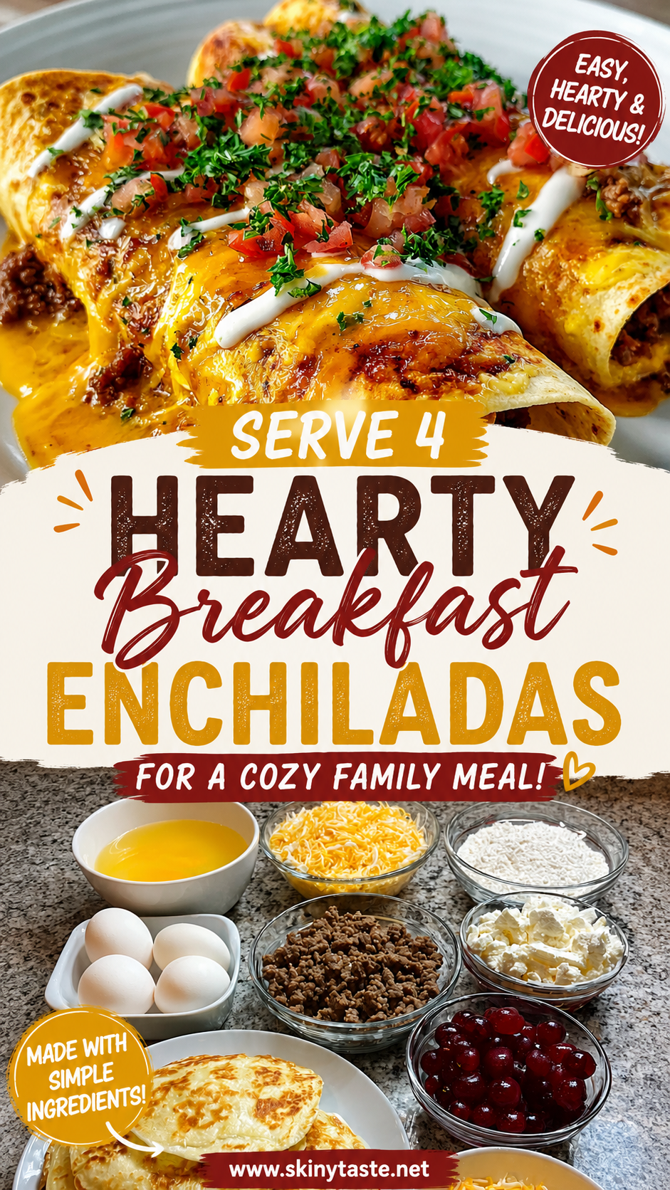 Breakfast Enchiladas bring a hearty, cheesy Mexican brunch that delights 9 Breakfast Enchiladas