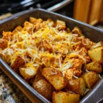 Buffalo Chicken Roasted Potato