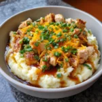 Enjoy 4 Chicken Mashed Potato Bowls for Cozy Family Dinner!
