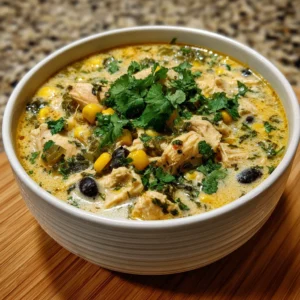 Chicken Poblano Soup