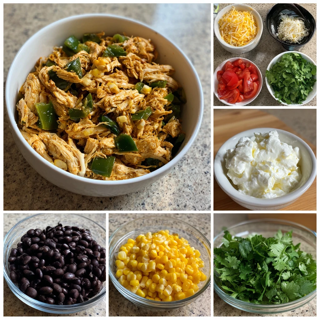 Chicken Poblano Soup is a quick, creamy dinner that satisfies the family 7 Chicken Poblano Soup