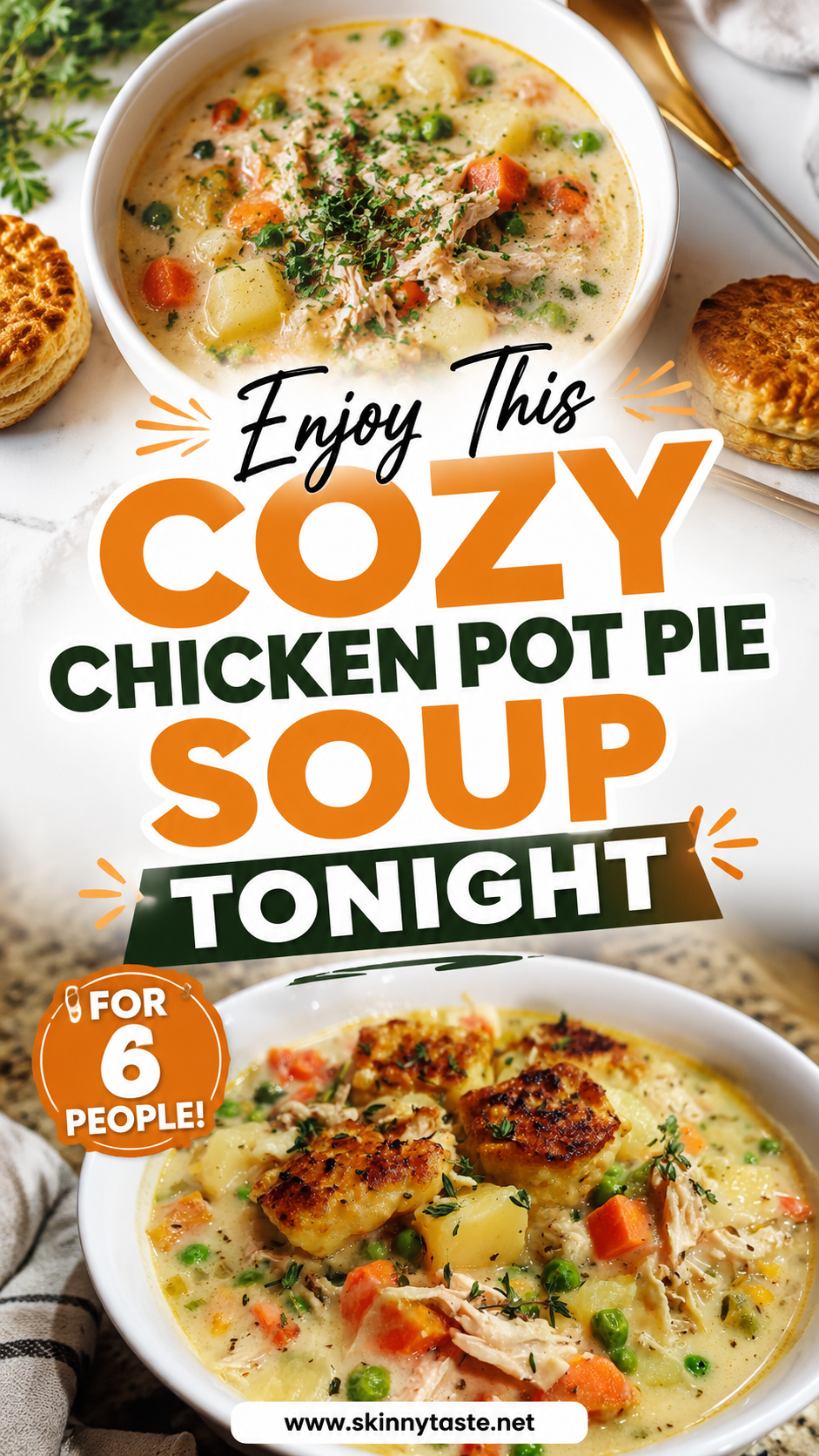 Chicken Pot Pie Soup delivers creamy comfort for fast weeknight dinners 11 Chicken Pot Pie Soup