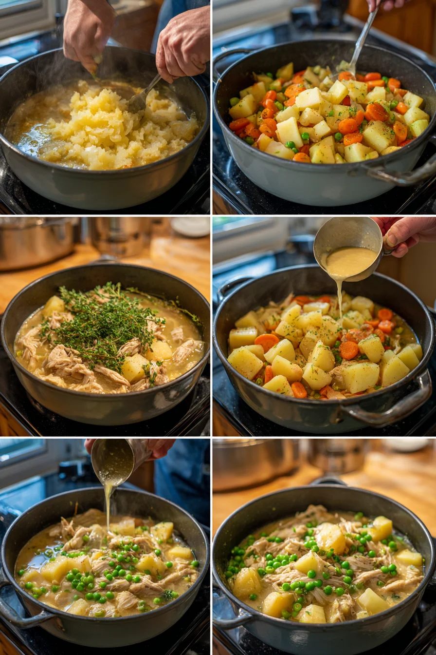 Chicken Pot Pie Soup delivers creamy comfort for fast weeknight dinners 8 Chicken Pot Pie Soup