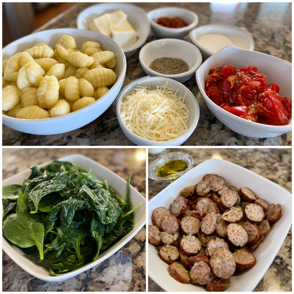 Creamy Tomato Gnocchi Offers Quick Dinner with Spinach and Sausage 7 Creamy Tomato Gnocchi