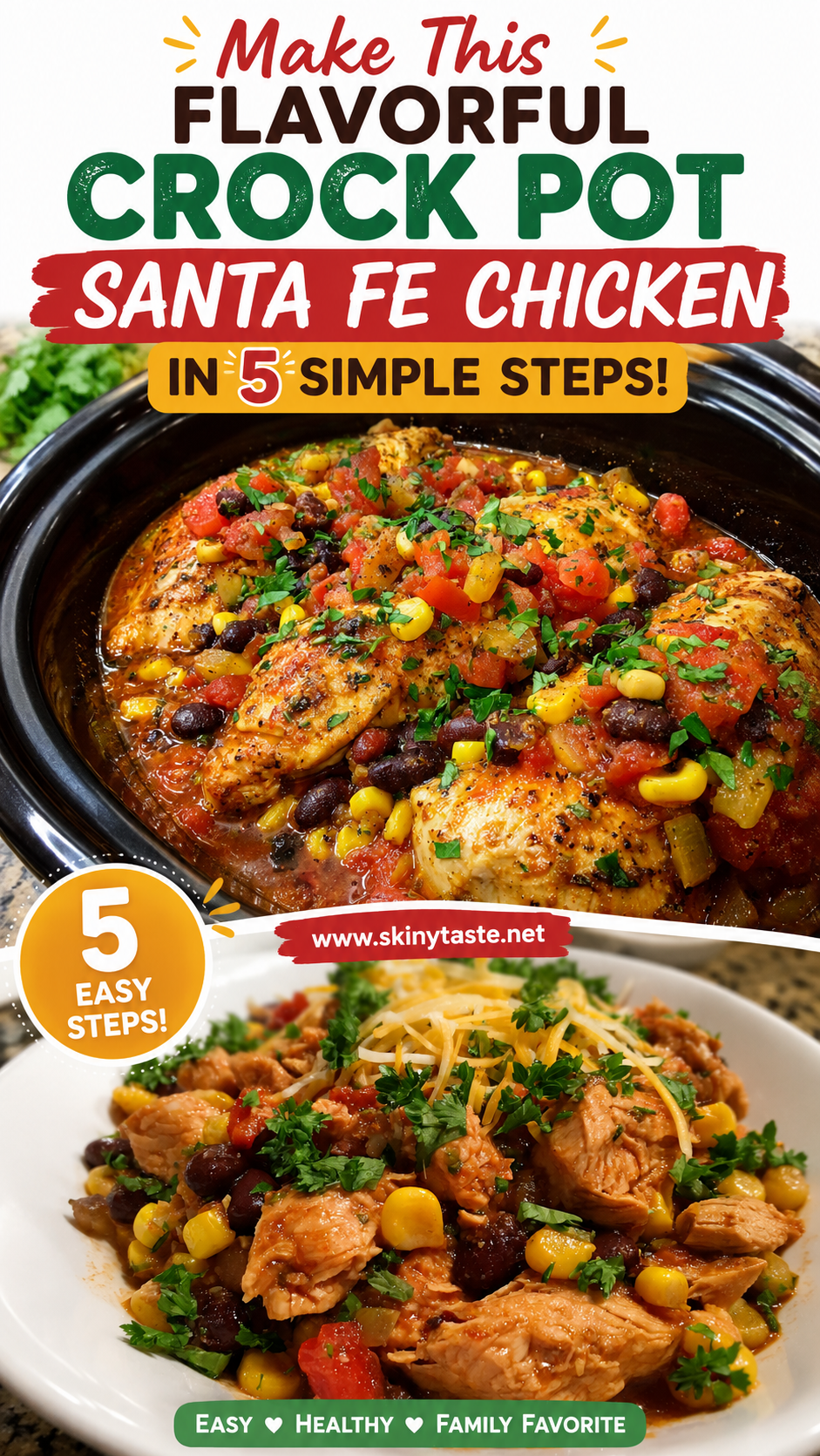Crock Pot Santa Fe Chicken Recipe