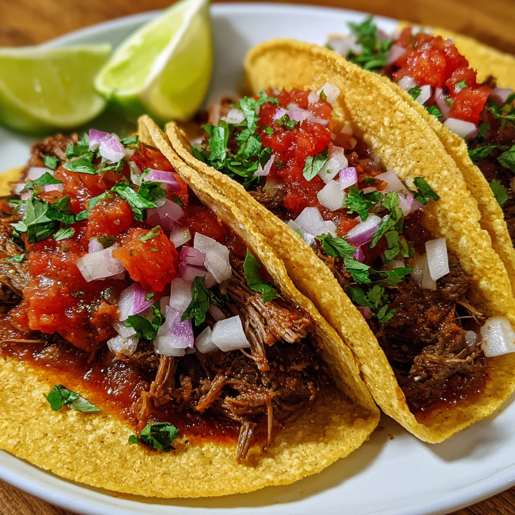 Crock Pot Street Tacos Deliver Tender Beef Flavor with Simple Slow Cooker 9 Crock Pot Street Tacos