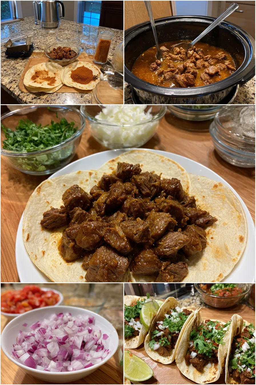 Crock Pot Street Tacos Deliver Tender Beef Flavor with Simple Slow Cooker 8 Crock Pot Street Tacos
